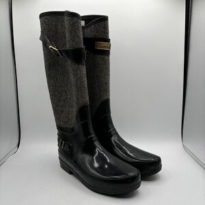Hunter | Shoes | Hunter Explorer Mid Lace Leather Boots Black 6 M